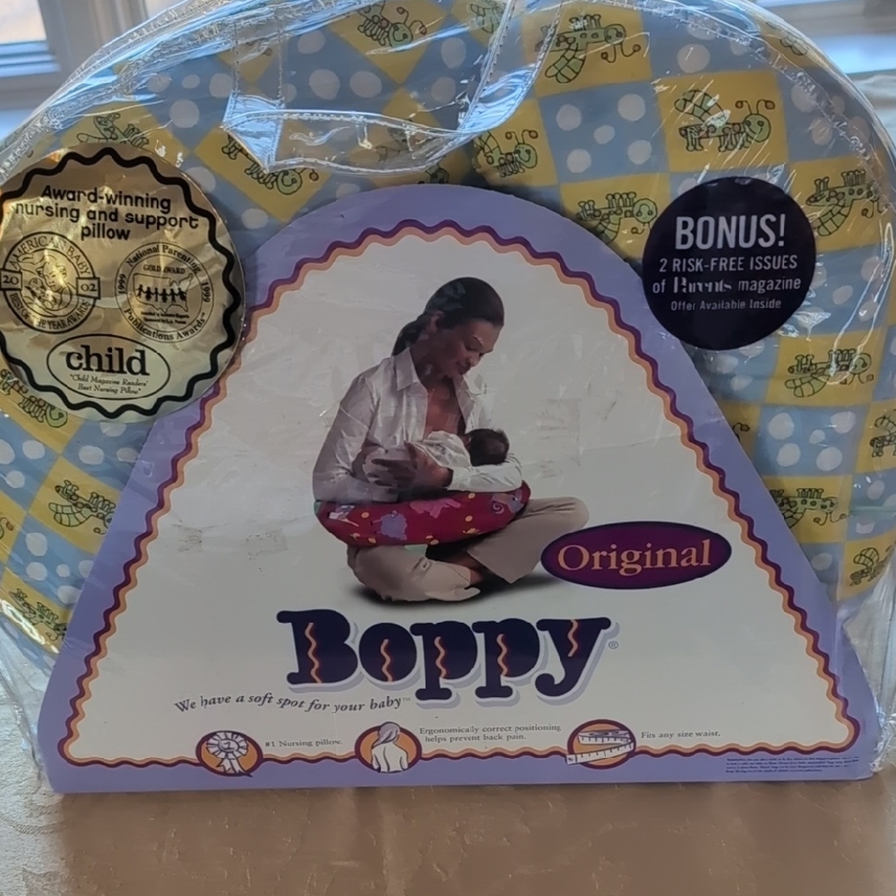 A New Original Boopy Pillow For Nursing Or Sitting Your Baby Up On In Comfort
